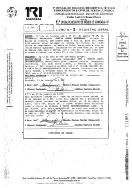 DOCUMENTAÇÃO Cliente CPF Michel de Oliveira Biancato 218.196.