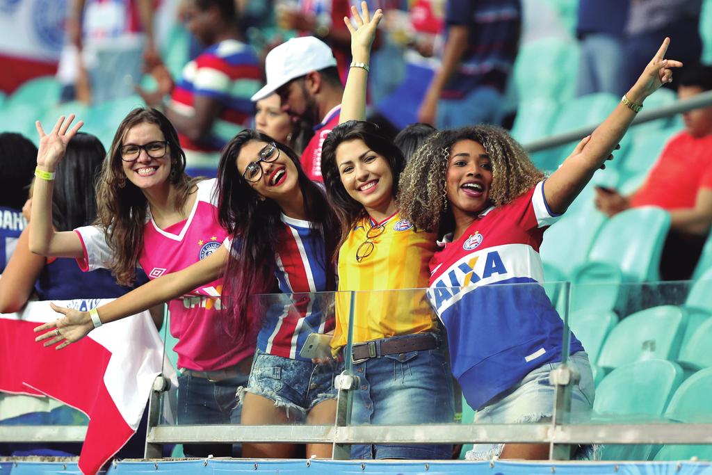 NÚCLEO DE AÇÕES AFIRMATIVAS Levantamento junto à torcida feminina do Bahia sobre a sua vivência no estádio em jogos do clube Questionário