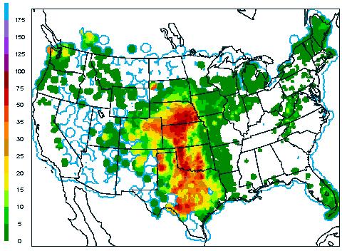 Total Precip 12Z 5/5/01 (Zhao) 24-48h Total Precip 12Z 5/5/01 ( Ferrier ) Precip