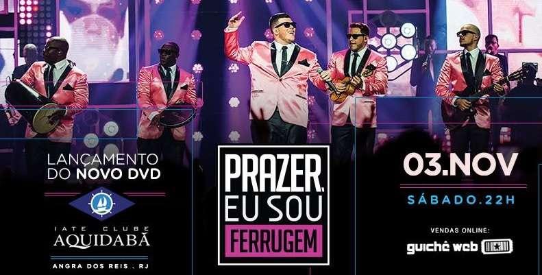 Programação Semanal de 01/11/18 a 07/11/18 EVENTOS DA SEMANA Ferrugem Show de lançamento do DVD do cantor Ferrugem, "Prazer, eu