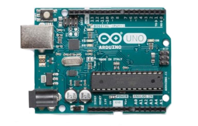 13 Figura 3.3: Placa Arduino Uno Rev3 [17]. Os kits de desenvolvimento Arduino utilizam um microcontrolador [18].