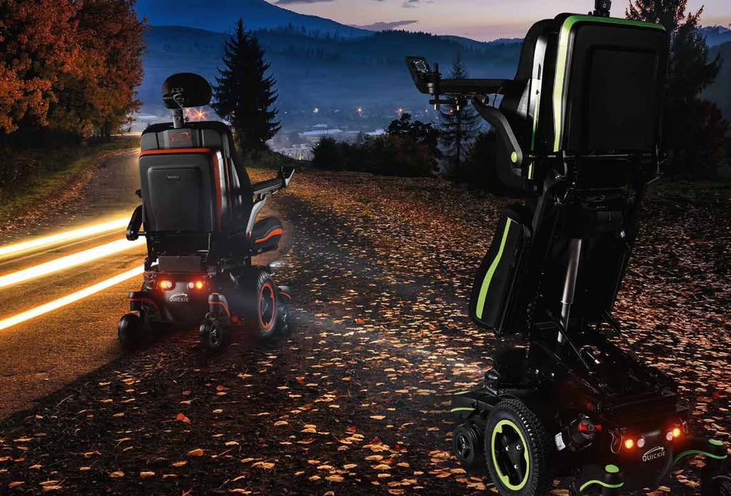 THE ULTIMATE EXPERIENCE Q700-UP M Q700 M A marca QUICKIE apresenta a gama mais completa do mundo em cadeiras de rodas elétricas de alta