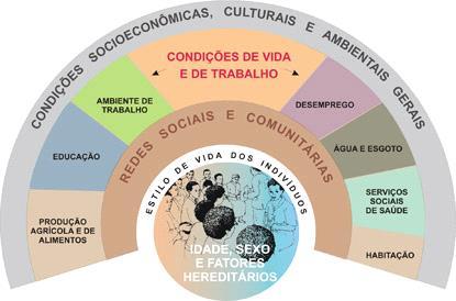 Os Determinantes Sociais da Saúde Intersetorialidade Participação social Distais Intermediárias Proximais Intervenções sobre os Determinantes Sociais da Saúde