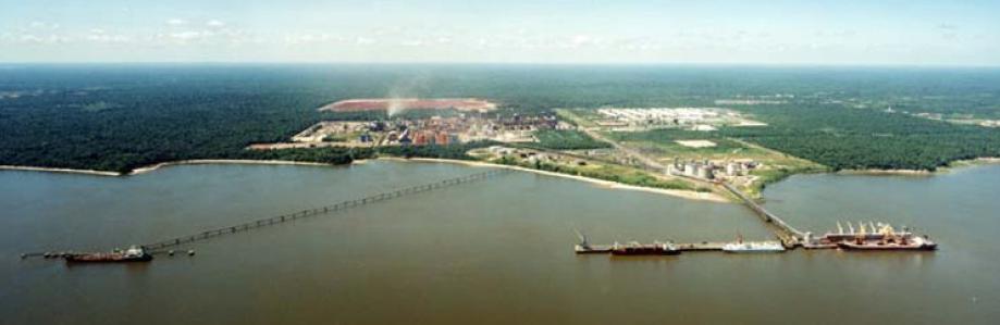 Figura 7. Imagem do porto de Vila do Conte no estado do Pará. Fonte: ANTAQ (2012).
