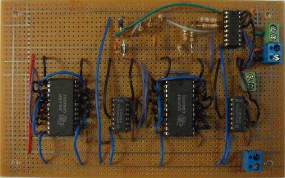 G.1. PCB AND PERFBOARD IMAGES 159 Figure G.2: Perfboard implementation of the schematics shown in figure 4.8.