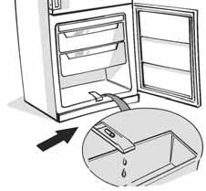 COMPARTIMENTO DO FRIGORÍFICO O descongelamento do compartimento do frigorífico é completamente automático.