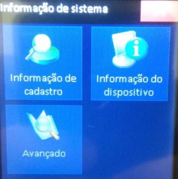 3 - Selecione a opção de "Avançado" conforme a seta laranja.