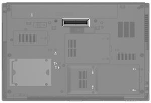 Utilização do conector de acoplamento O conector de acoplamento conecta o computador a um dispositivo de acoplamento opcional.