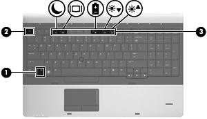 Para utilizar um comando de tecla de acesso rápido no teclado do computador, siga uma destas etapas: Pressione brevemente a tecla fn e, em seguida, pressione brevemente a segunda tecla do comando de