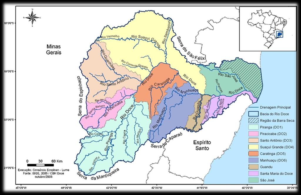 PIRH DOCE: Aspectos Gerais Área: 230 9