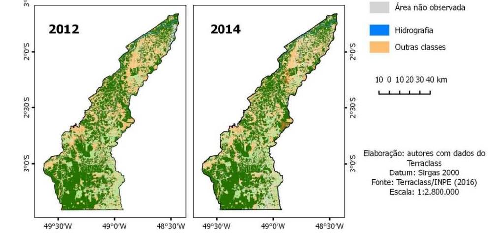 237,75 km² cadastrados no Cadastro Ambiental Rural (CAR), equivalendo, esse valor a 69.71% do total cadastrável (8.947,97 km²) (PMV, 2016).