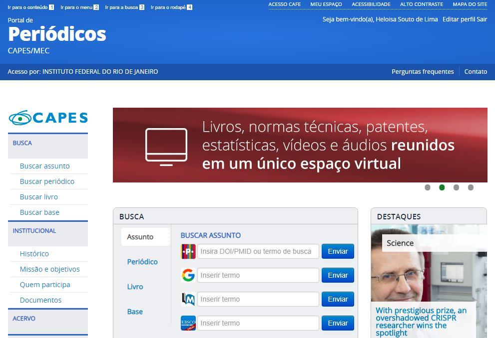 COMO ACESSAR AO PORTAL