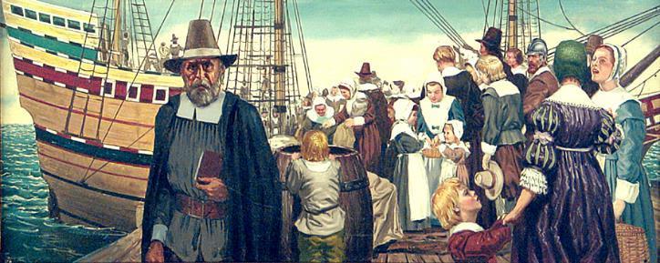 Os "Pilgrim Fathers" foram forçados a fugir