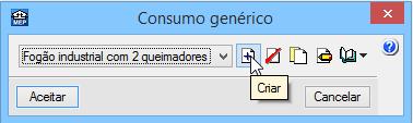 34 Fig. 3.34 Prima em Instalação> Equipamentos> Consumo genérico. Fig. 3.35 Prima em Criar e introduza os dados de acordo com a figura seguinte.