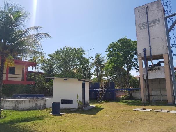 4 2.1 Delimitação da Área de Estudo A estação de tratamento de água do presente estudo é localizada no distrito de Itaúnas, município de Conceição da Barra/ES, onde a Companhia Espírito Santense de