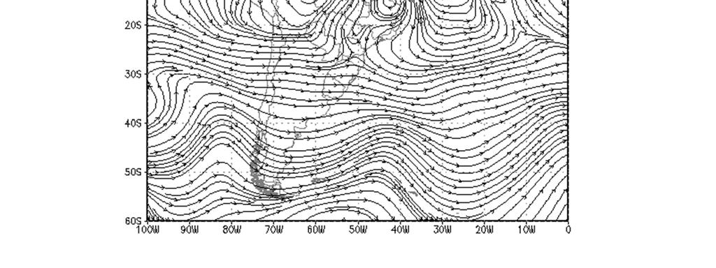 Na costa do NEB, o vento apresentase praticamente perpendicular com uma componente zonal intensa, transportando umidade do oceano Atlântico para o