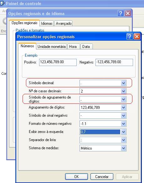 I Configurações do Windows - Antes de iniciar o processo da DIRF, verifique se o seu sistema Windows está