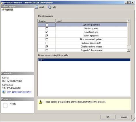 2. Testando o acesso ao Linked Server Após o término da configuração, a conexão poderá ser testada através da ferramenta