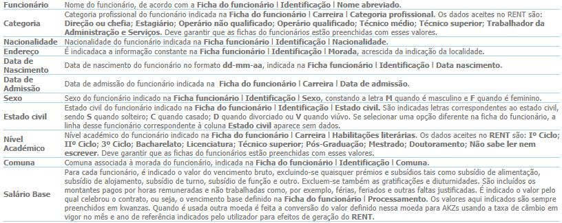 Qual a informação fornecida no