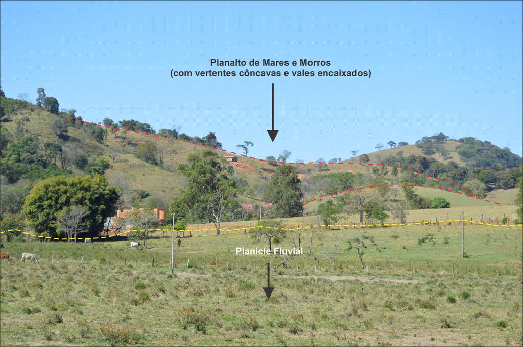 Levantamento de solos Como praticamente todo o território de Inconfidentes - MG está sob um mesmo clima (tropical de atitude) e uma mesma formação vegetação original (Mata Atlântica), os fatores