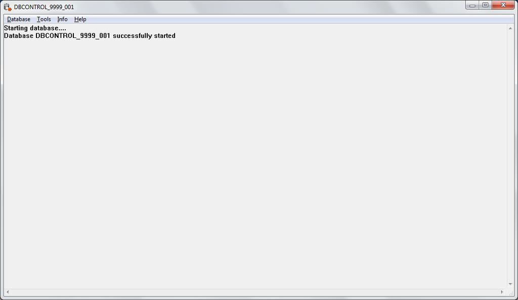 [DBCONTROL_Licenca_Empresa] = Nome do banco de dados. Ex.: DBCONTROL_9999_001 DB_DBDIR = Caminho do Banco de Dados.