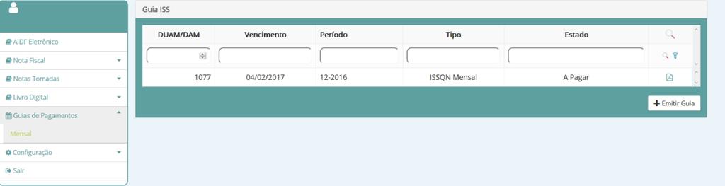 Elas incluem o imposto de todos os serviços prestados ou tomados para o período selecionado e só podem ser geradas à partir do primeiro dia do mês subsequente.