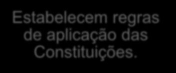 regras de aplicação das