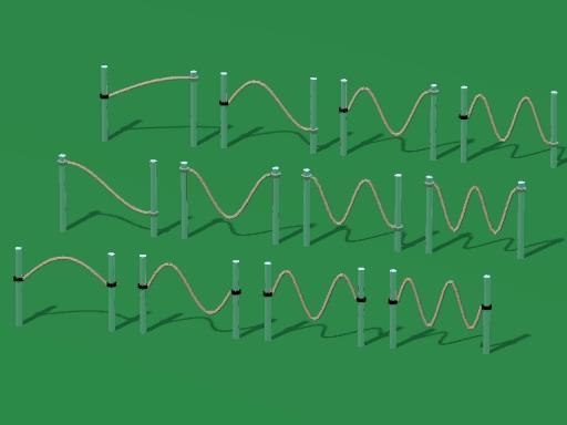 MODOS NORMAIS de vibração de uma corda (aula Ondas3 de Fis.