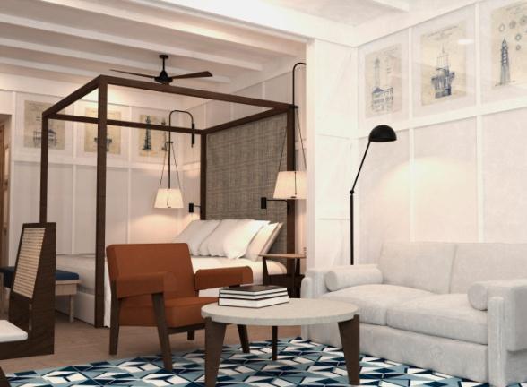 Quartos Os quartos da zona El Beso del Ocean El Faro contam com um design de interiores elegante, de inspiração colonial, equipados com todas as comodidades para garantir o seu conforto e bem-estar: