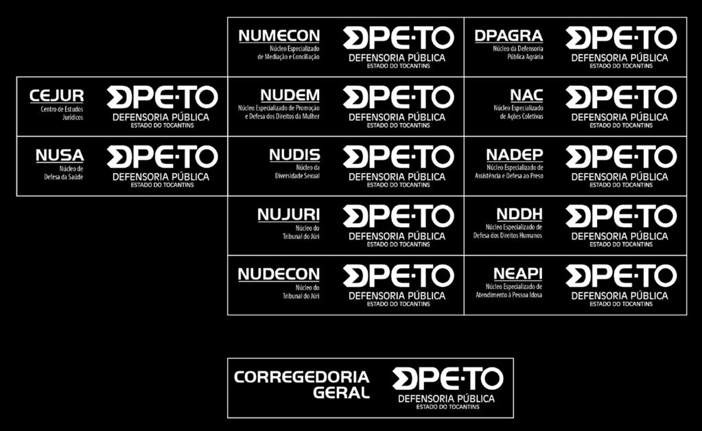 Institucional, respeitando entre um núcleo