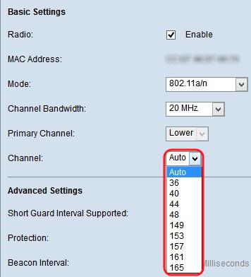 Superior Ajusta o o canal superior 20 megahertz na faixa 40 megahertz como o canal principal. Abaixe Ajusta o canal mais baixo 20 megahertz na faixa 40 megahertz como o canal principal. Etapa 4.