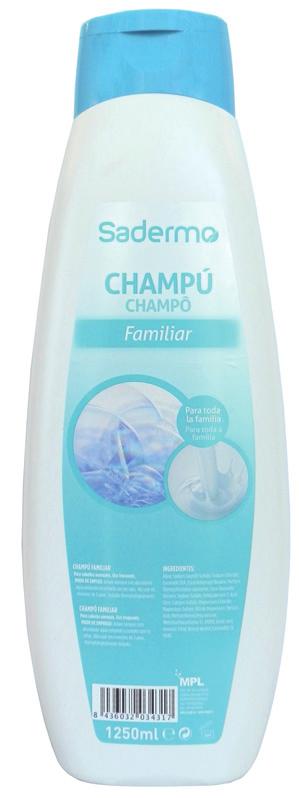 Champú Familiar 1250ml Champú para Peques Crema Suavizante