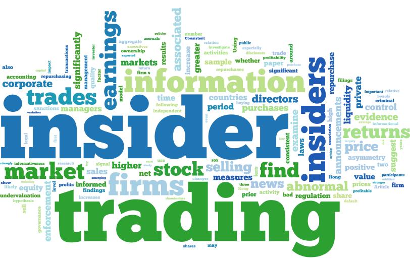 44 Figura 3.5: Word Cloud dos estudos analisados da palavra-chave insider trading Fonte: Elaboração do autor. Tabela 3.
