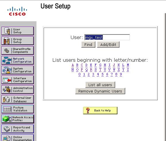 Clique Submit+Apply Etapa 4. Configurar um USER.