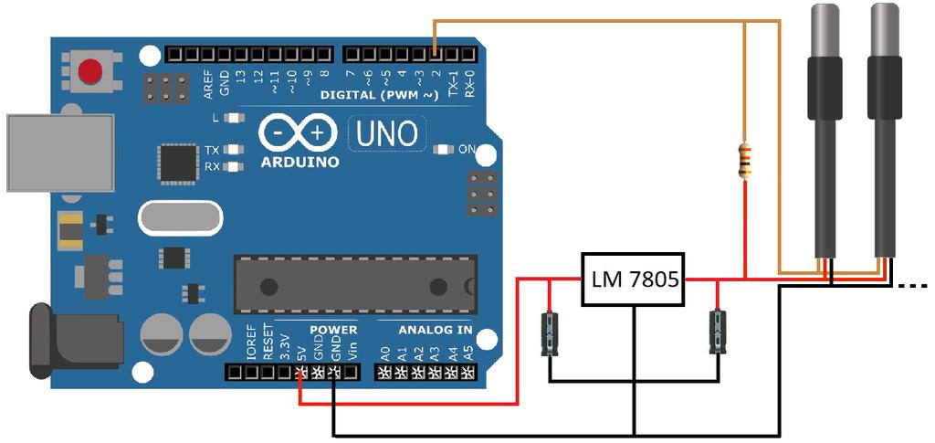 O shield RTC (real time clock) foi utilizado para determinar o horário de cada dado coletado, o mesmo possui um circuito integrado DS1307 e uma bateria recarregável.