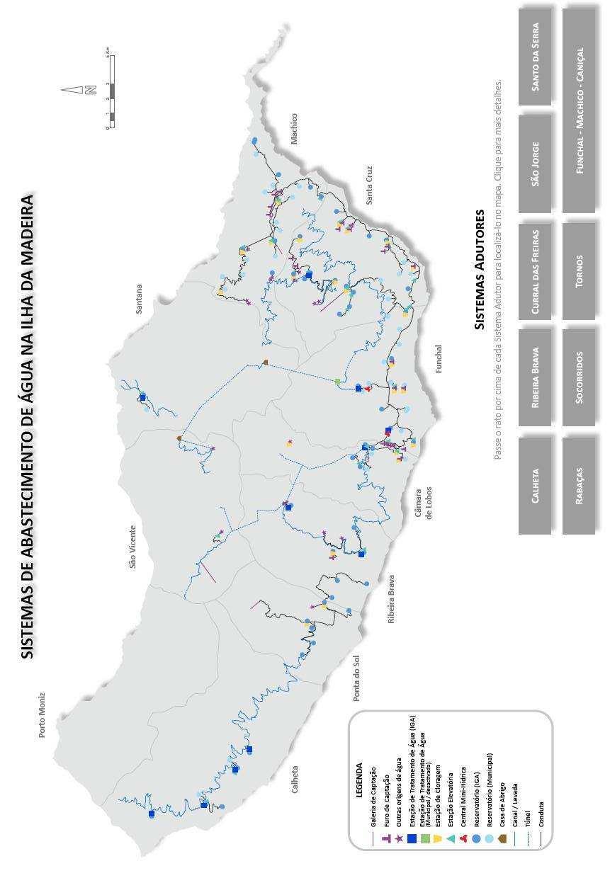 Anexo II - Mapa dos Sistemas de Abastecimento de Água