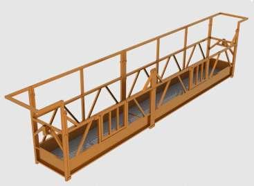 MEMORIAL DE CÁLCULO 072511 / 1-0 PLATAFORMA PARA ANDAIME SUSPENSO 0,60 m X 5,00 m MODELO RG PFM 5.1 FABRICANTE: Metalúrgica Rodolfo Glaus Ltda ENDEREÇO: Av.