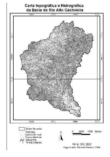 Figura 2 Carta Topográfica e