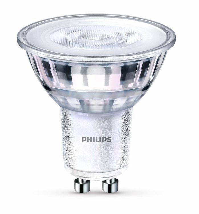 Como estes focos Philips podem ser esmaecidos para os tons quentes de lâmpadas tradicionais, pode alternar entre atmosferas de iluminação funcional do dia a dia, convidativas e acolhedoras.