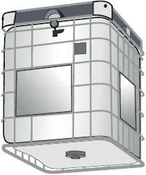 5.7 Contentor Intermediário para Granel - IBC (Intermediate Bulk Container) Embalagem rígida projetada para movimentação mecânica e resistente a esforços provocados por movimentação e transporte