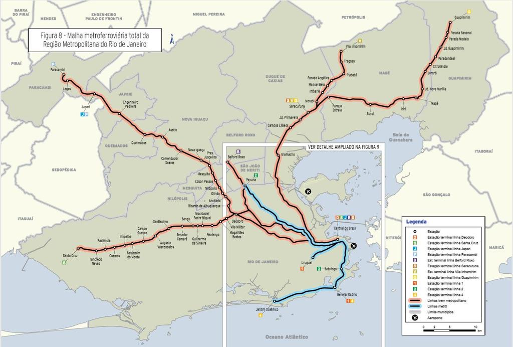 Metropolitano como Niterói, São Gonçalo e Itaboraí.