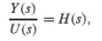 Funções de transferência Uma entrada x(t)=e st resulta em uma saída y(t)= H(s)e st Saída sai diferente da entrada pelo fator H(s) Lembrando que: s=a+bj a = comportamento de energia da envoltória do