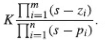 Polos e zeros Forma geral Polos determina estabilidade do sistema Também referenciados como MODOS do sistema Sua