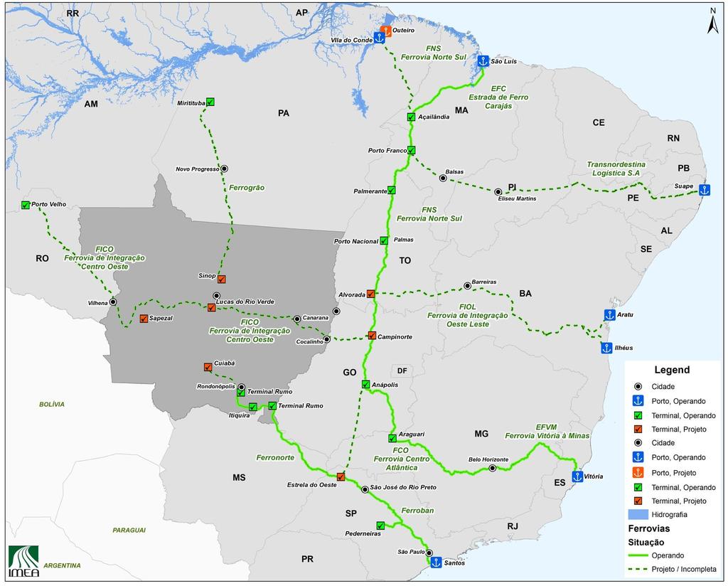 Ferrovias Fonte: