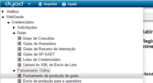 Será exibida uma nova caixa perguntando se deseja imprimir o protocolo. Caso queira imprimir o protocolo, clicar em Sim 5.1.