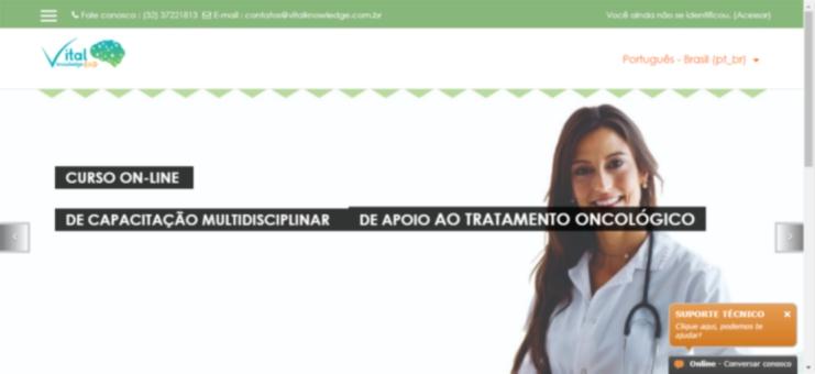 INFORMAÇÕES GERAIS DO CURSO Modalidade: totalmente on-line, composto por: Videoaulas. Artigos cientí cos que embasam ou complementam as aulas. Duração do curso: 5 horas.