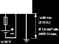 Use an external fast-blow fuse 2 A