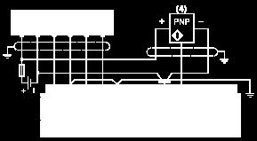 Incremental Encoder with Phase-Shifted Signals with TDC and 3-Wire PNP Detector (2) Dual-phase