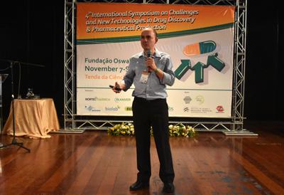 O pesquisador Mateus Cardoso veio do Rio Grande do Sul para debater uma tecnologia