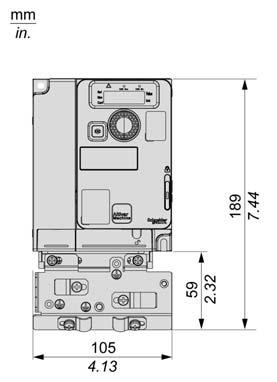 U15S6C 1,30 (2,87) ATV320U11M3C.